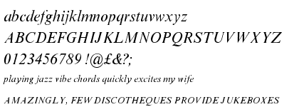 Times New Roman® Pro Italic