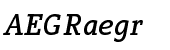 Compatil&reg; Letter Pro Bold Italic