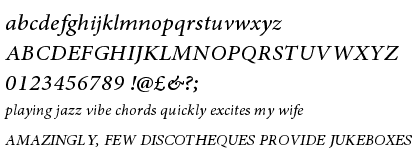 Minion™ Pro Medium Italic