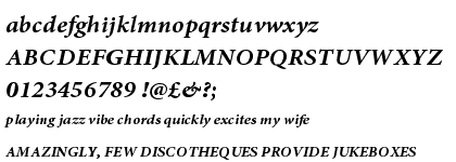 Minion™ Pro Bold Italic