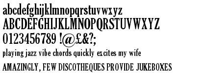 Gloucester™ Bold Extra Condensed
