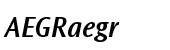 Ocean Sans&reg; Semi Bold Italic