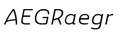 Ashemore Extended Regular Italic