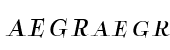 Boncaire Titling Medium Italic