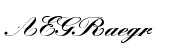 Kuenstlerschreibschrift Bold (D)
