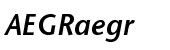 ITC Stone&reg; Sans Pro Semi Bold Italic