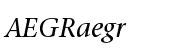 ITC Stone&reg; Serif Medium Italic