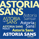 Astoria Sans Italic