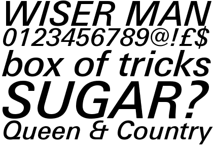 Linotype Univers® Com 531 Basic Medium Italic