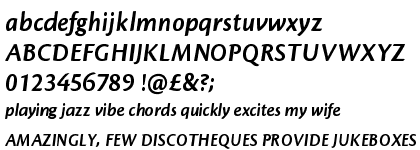 Cronos&trade; Pro Bold Italic Display