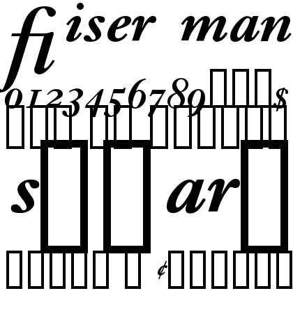 Ehrhardt&reg; Expert Semi Bold Italic