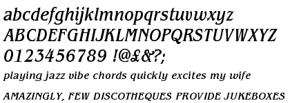 ITC Benguiat&reg; Condensed Pro Medium Italic