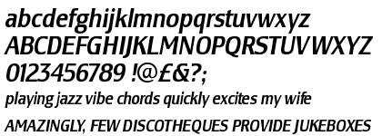 Lesmore RR Condensed Medium Italic