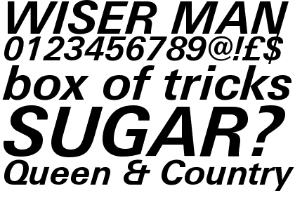 Linotype Univers&reg; Com 631 Basic Bold Italic