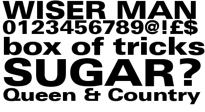 Linotype Univers&reg; Com 840 Extended Black