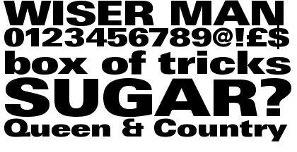 Linotype Univers&reg; Com 940 Extended Extra Black