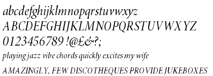 Minion&trade; Pro Condensed Italic Display
