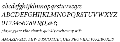 Minion&trade; Pro Medium Italic Subhead