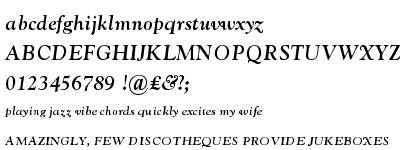 Monotype Goudy&trade; Pro Bold Italic