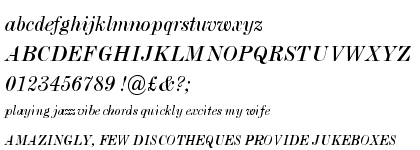 Monotype Scotch Roman Italic