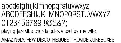 Neue Helvetica&trade; 47 Light Condensed