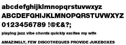 Neue Helvetica&trade; Com 95 Black
