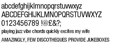 Nimbus Sans Novus Medium Condensed (D)