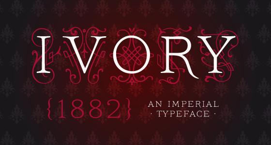 Ivory font family from FaceType