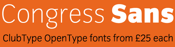 ClubType fonts