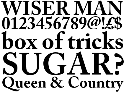 Adobe Caslon&trade; Pro Bold