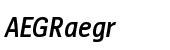 Spiegel Condensed SemiBold Italic