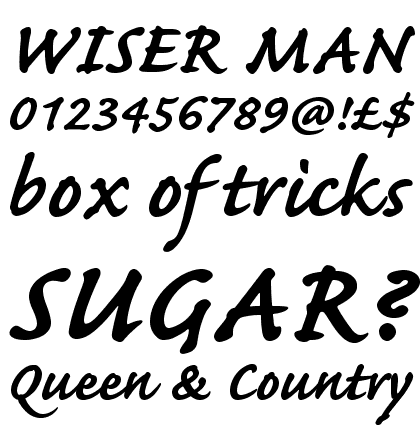 Caflisch Script&trade; Pro Bold