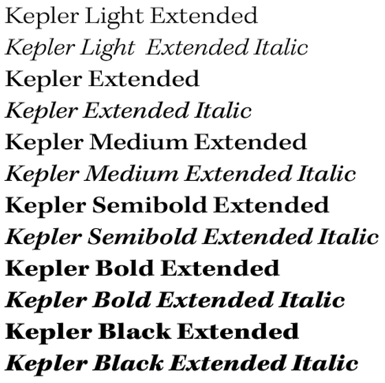 Kepler Extended Volume Weights