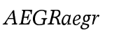 Garth Graphic Italic