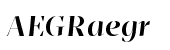 Mafra Display Medium Italic