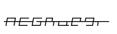 Robotron Thin Italic