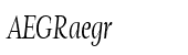 Magneta Condensed Thin Italic