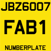 Numberplates One