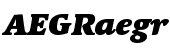 Linotype Syntax&reg; Serif Com Black Italic