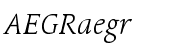 Linotype Syntax&reg; Serif Com Light Italic