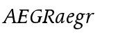 Linotype Syntax&reg; Serif Com Regular Italic