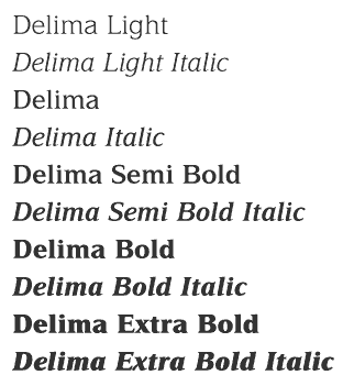 Delima Pro Complete Family Pack Weights