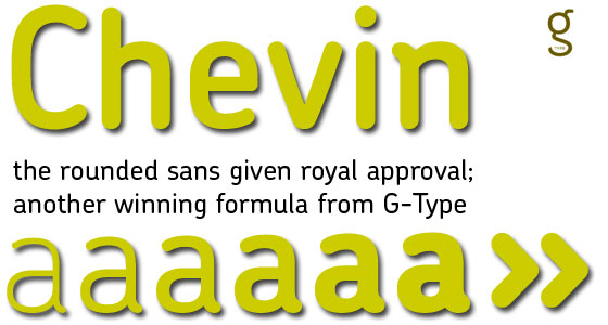 chevin fonts
