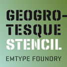 Geogrotesque Stencil