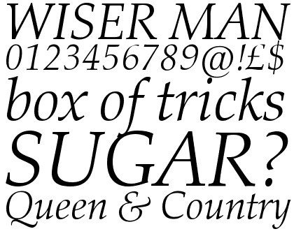 Palatino� Nova Com Light Italic