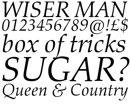 Palatino� Nova Com Italic