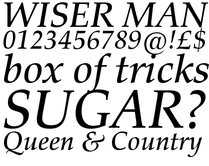 Palatino� Nova Com Medium Italic