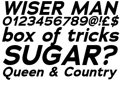 Adrianna Bold Italic