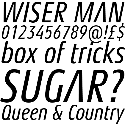 Aeonis&trade; Pro Condensed Medium Italic