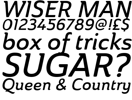 Ainslie Normal Demi Italic